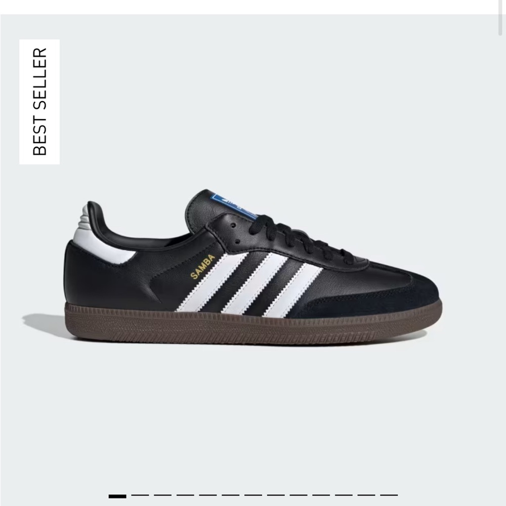Adidas Samba Black and White